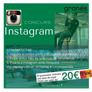 Concurs sortida de convivència 2015. Granés Batxillerat