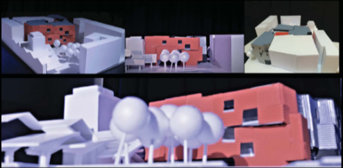 Maquetes d'edificis emblemàtics de l'entorn barceloní